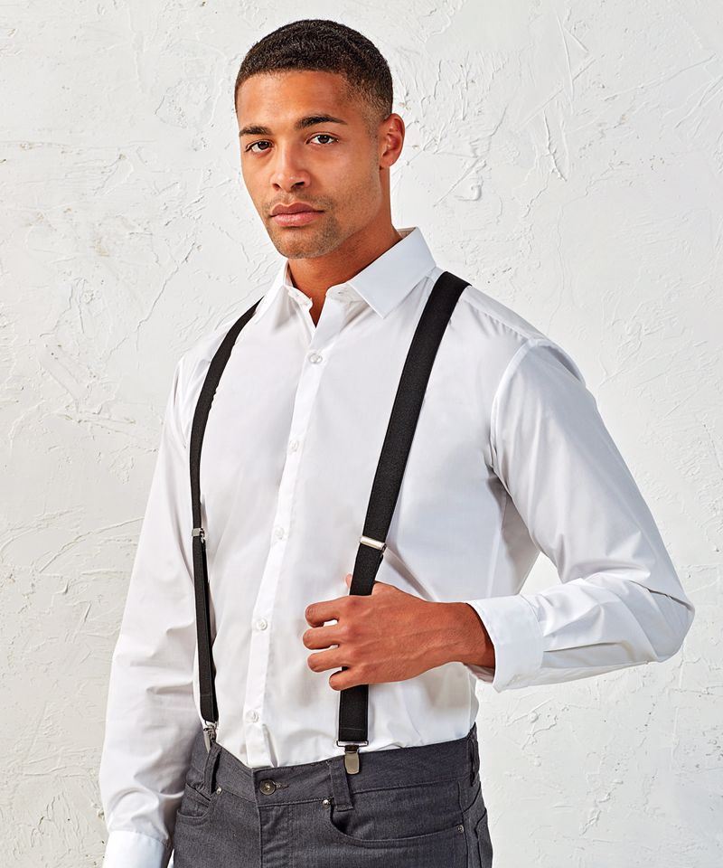 Mens Casual X Shape Adjustable Elastic Suspenders Braces Adjustable Solid  Straight Heavy Duty Clip Suspenders For Men Women Ideal Choice For Gifts |  Shop Now For Limited-time Deals | Temu